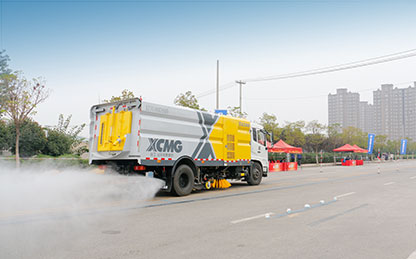 K8凯发洗扫车助力第四届江苏省环卫行业道路机械化清扫职业技能竞赛