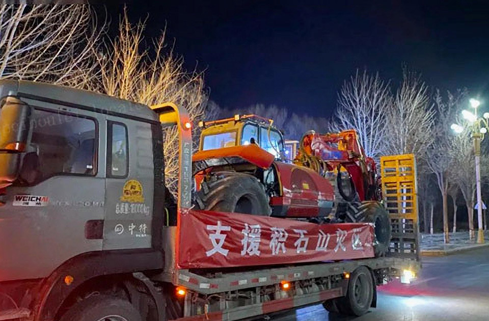 K8凯发积极为甘肃临夏州积石山县级地震做好抗震救援提供设备支持