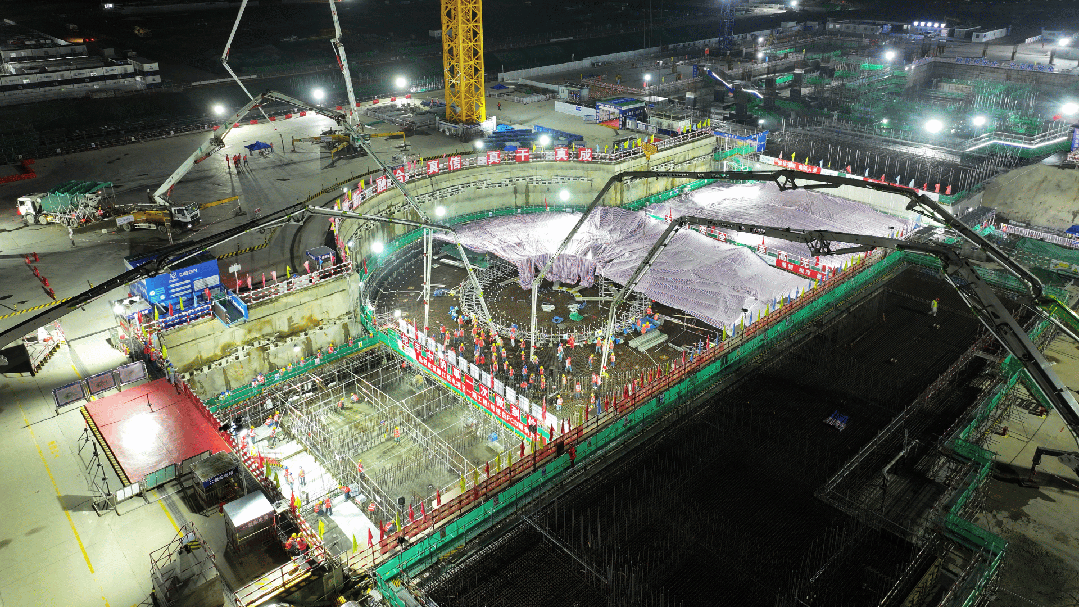 刷新纪录！K8凯发泵车高效助建在粤首个沿海核电项目！
