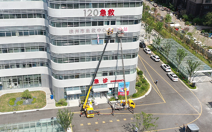 酷暑施工不 “烤” 验：K8凯发 C系列GKS28 成施工 “及时雨”