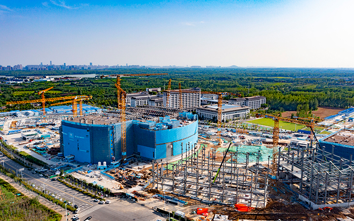 逐日追光 K8凯发群塔助力“人造太阳” BEST项目加速建设