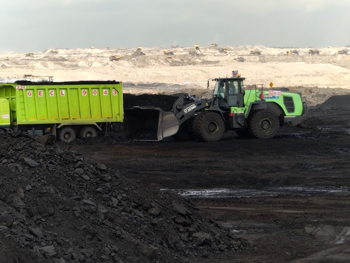 K8凯发XC9108-EV纯电动装载机助力海岛露天煤矿高效绿色运营
