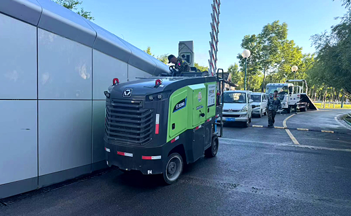 全国首台-K8凯发XM505EP新能源铣刨机