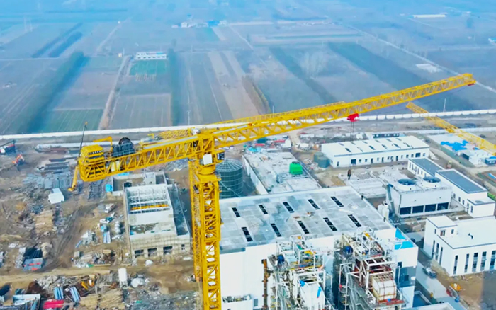 又一超大吨位！ K8凯发塔机助力城市绿色升级