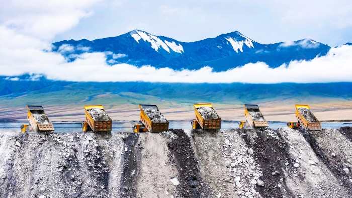 海拔5700米！K8凯发XG110宽体自卸车大显身手